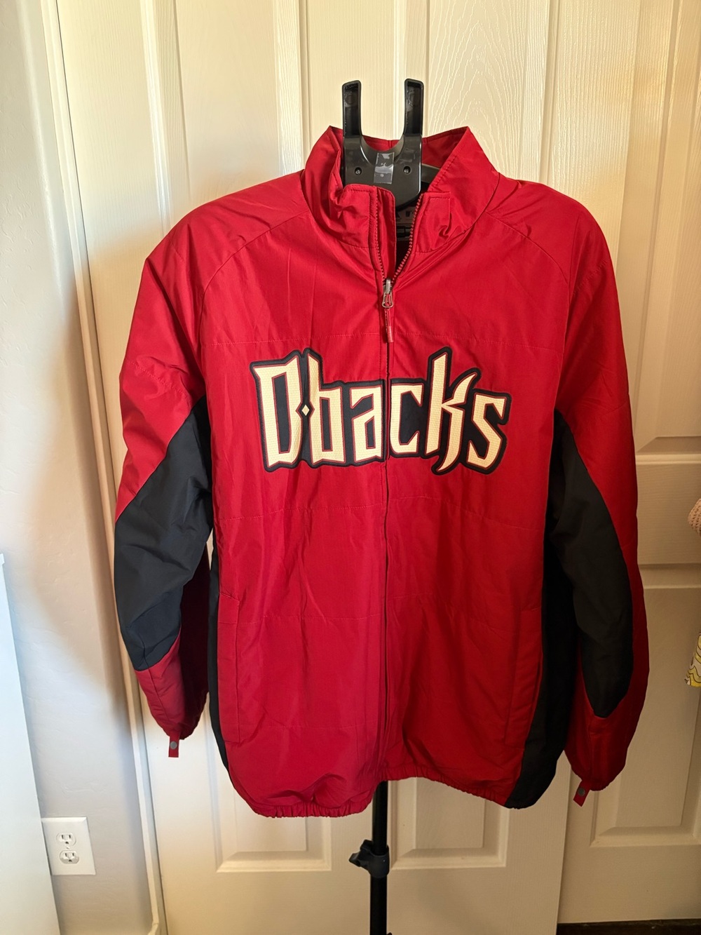Arizona Dbacks Red & Black Team Jacket 3-in-1